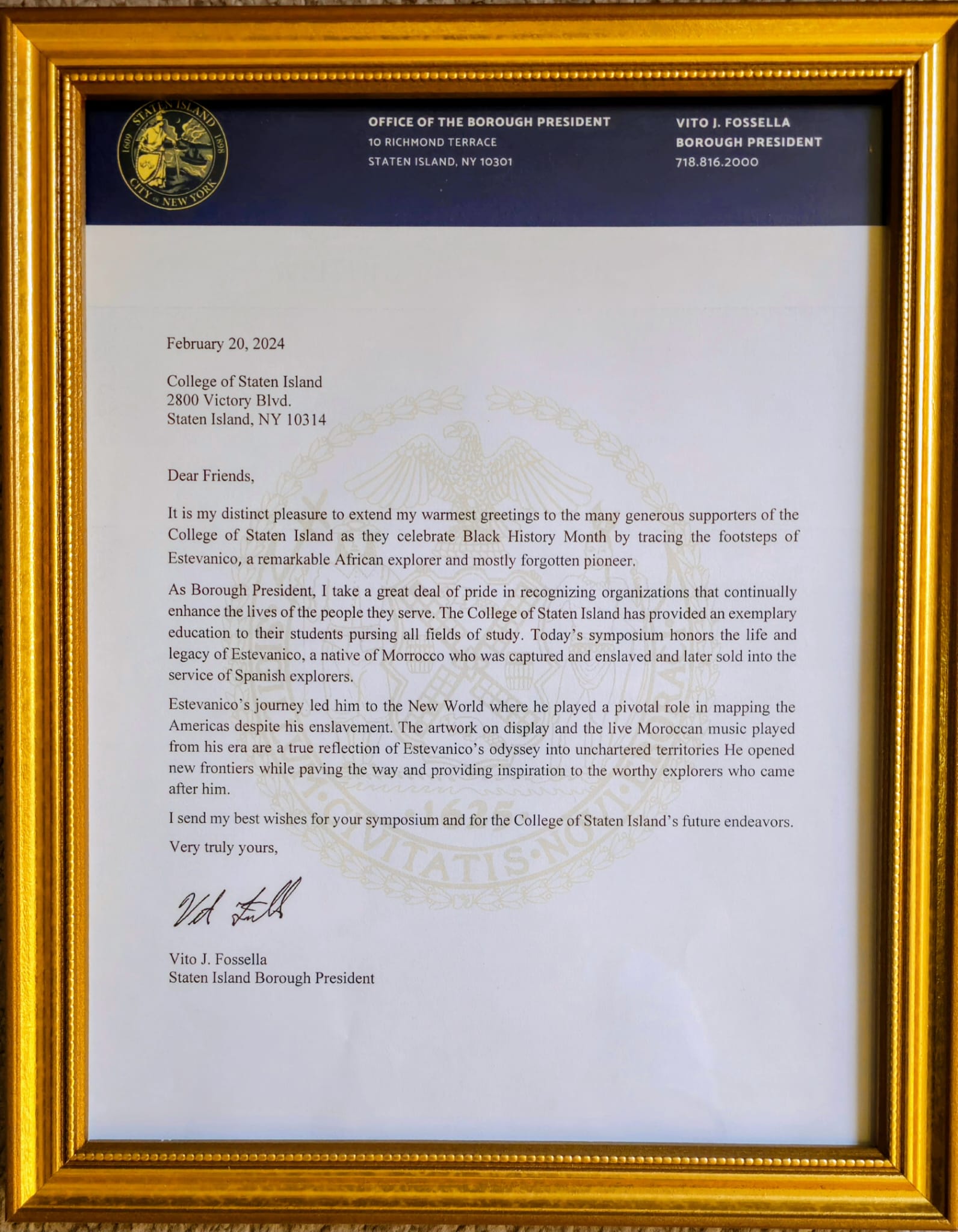 Proclamation recognizing the legacy of Estevanico — document 3