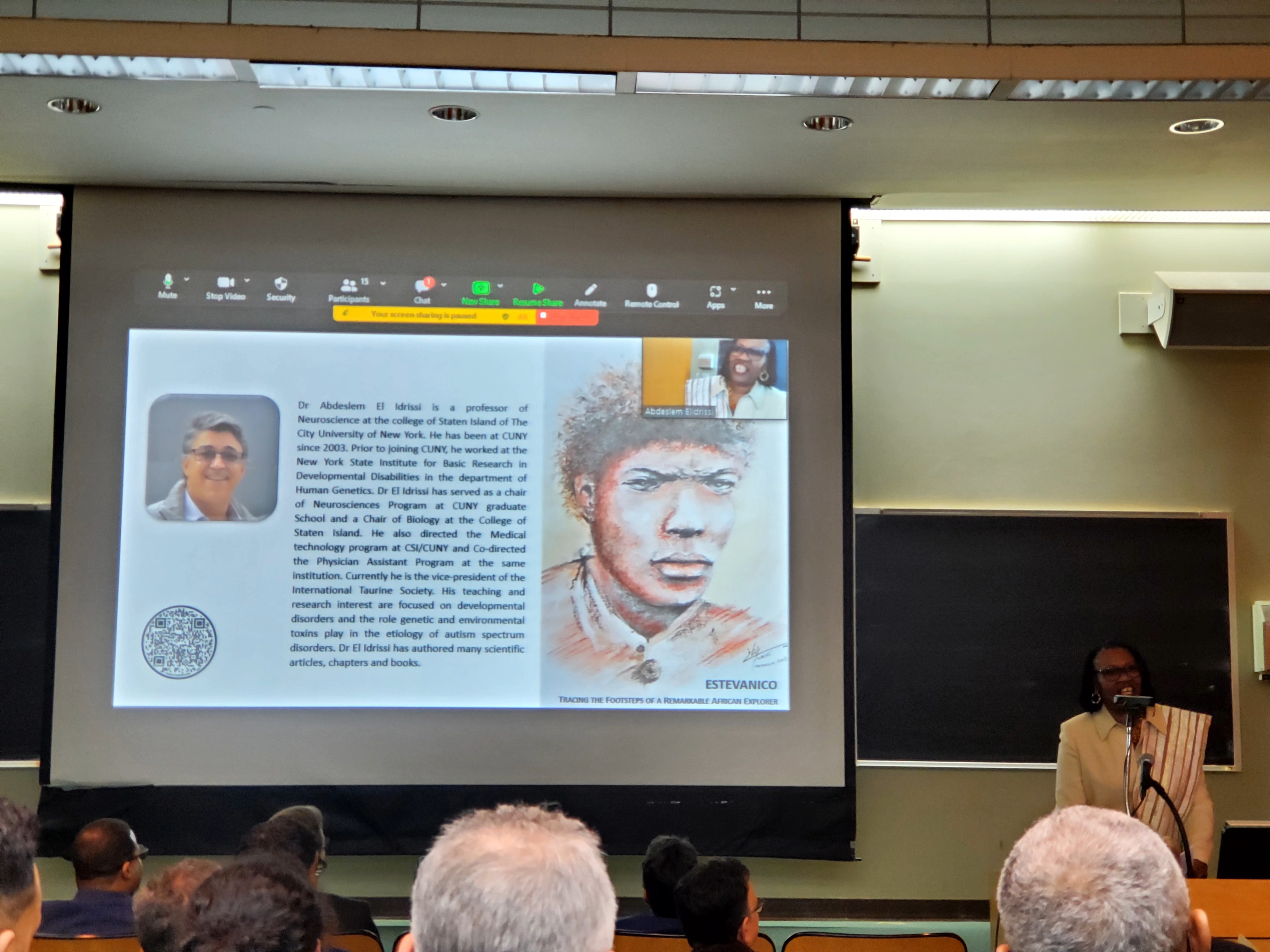 Estevanico Foundation conference photograph 19